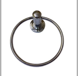 Towel Ring Solid Wire (S.S) Glossy