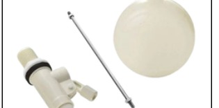 PTMT Ball Valve Stick With Ball 1/2"