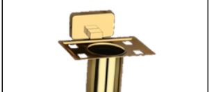 Single Tumbler S.S Gold 158 Glossy