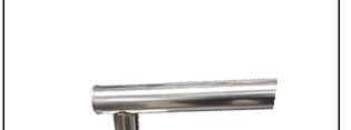 Round Towel Rod Square Flange