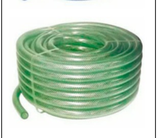 Braided Pipe Green 1" 30m Length