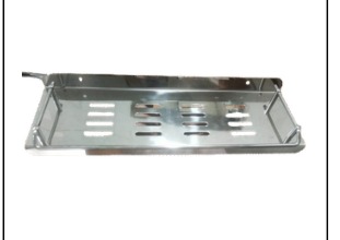 SS Multi Shelf Tray Rose Gold 15 Inch