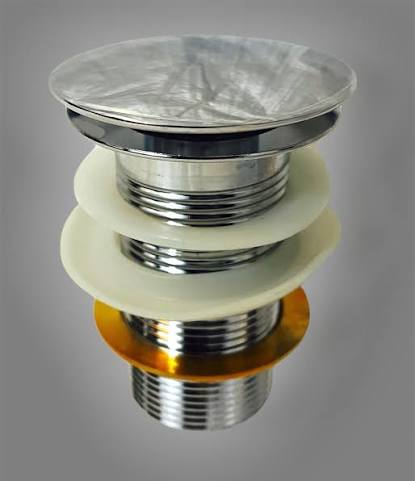 Pop Up 3" Waste Coupling Chrome