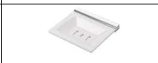 Rose Gold Soap Dish Single
