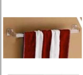 ABS Towel Rod 24"