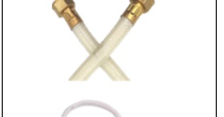 Connection Pipe Brass Nut 18"