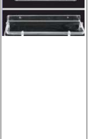 Nexa Shelf 18" Clear