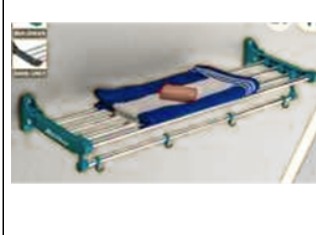ABS Towel Rack With Hangers