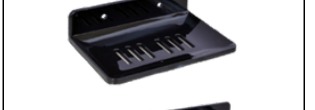 ACC Single Soap Dish (Black)