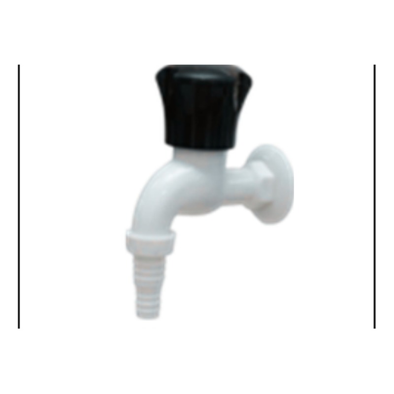 Metro Black Nozzle Bib Cock