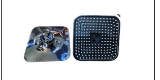 6" Square Safari (Chrome)
