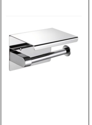 Paper Holder Stainless Steel (Chrome)