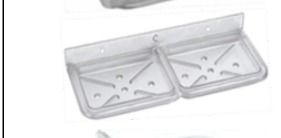 Polo Flex Soap Dish Double Sq