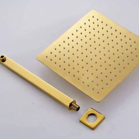 Slim Shower 8 x 8 Elegant Gold