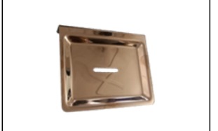 Single Soap Dish 1 Slice (S.S) Rose Gold