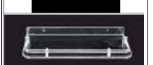 Nexa Shelf 14" Clear