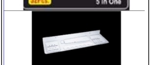 Nexa Shelf 14" Deluxe Clear