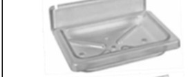 Polo Flex Soap Dish Single Sq