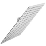 Ultra Slim Square Overhead Rain Shower - 200 X 200mm With Rubit Cleaning