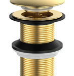 101175GN00 BR GOLD COBRA SEINE UNSLOTTED CLICK WST