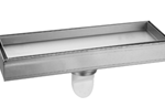 S.S. 304 FLOOR DRAIN LONG TILE TYPE 24"