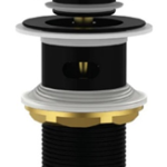 1007012430 BLACK COBRA WASTE BASIN CLICK SLOTTED 32