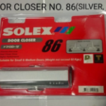 SOLEX HYDRAULIC DOOR CLOSER NO.87 (SILVER), (LOAD<80KGS/DOOR)