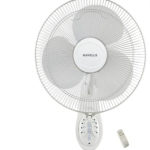 400mm/16" Wall Fan, PLATINA REMOTE White